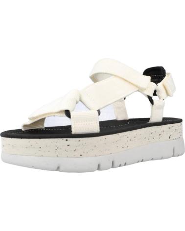 CAMPER SANDALIAS MUJER MODELO WEBBING HOUSTON COLOR BLANCO WHITENAT WHITENATUR