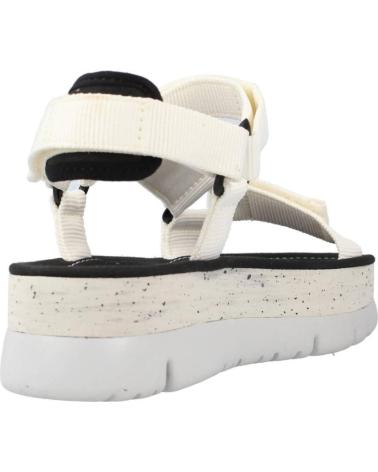 CAMPER SANDALIAS MUJER MODELO WEBBING HOUSTON COLOR BLANCO WHITENAT WHITENATUR