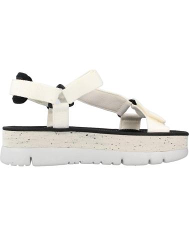 CAMPER SANDALIAS MUJER MODELO WEBBING HOUSTON COLOR BLANCO WHITENAT WHITENATUR