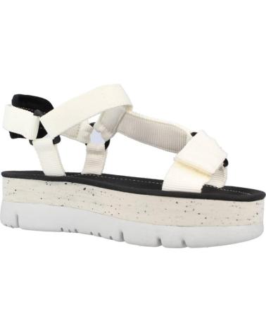 CAMPER SANDALIAS MUJER MODELO WEBBING HOUSTON COLOR BLANCO WHITENAT WHITENATUR