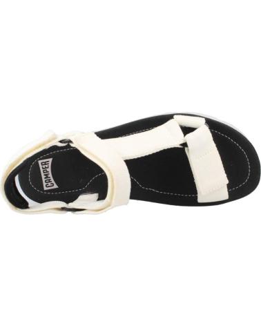 CAMPER SANDALIAS MUJER MODELO WEBBING HOUSTON COLOR BLANCO WHITENAT WHITENATUR