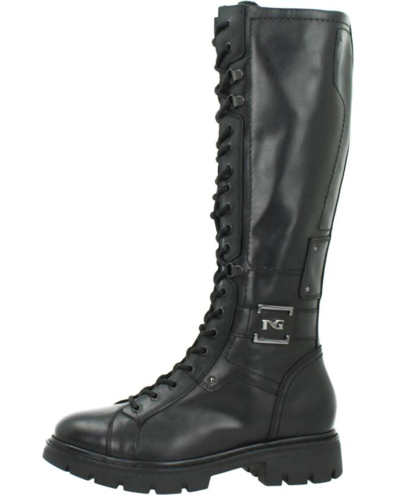 BOTAS ALTAS NERO GIARDINI I309063D PRETAS 100 100