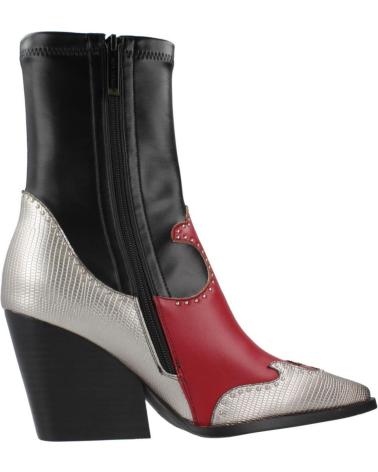 NOA HARMON BOTINES MUJER MODELO DENVER COLOR ROJO NGOROJ
