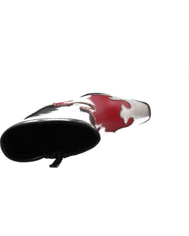 NOA HARMON BOTINES MUJER MODELO DENVER COLOR ROJO NGOROJ