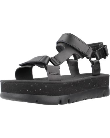 SANDALES CAMPER ORUGA UP K201037 NOIRES BLACKBLACK