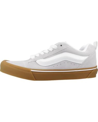 VANS OFF THE WALL KNU SKOOL GRAU - CASUAL SNEAKER MIT KARAMELSOHLE PPLRCK