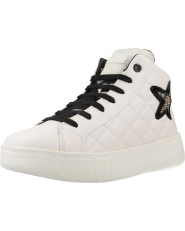 SAPATILHAS ALTAS GEOX J MIKIROSHI BRANCAS C1M9B C1M9B