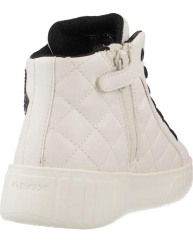 SAPATILHAS ALTAS GEOX J MIKIROSHI BRANCAS C1M9B C1M9B
