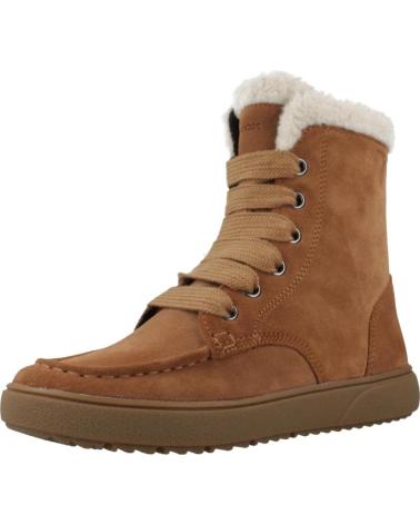 GEOX J THELEVEN J46HYC C6627 GIRLS' BOOTS WHISKEY BROWN WHISKY