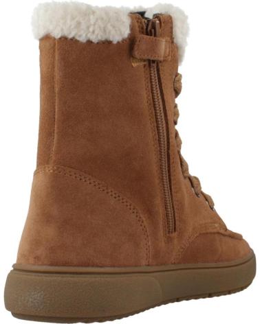 GEOX J THELEVEN J46HYC C6627 GIRLS' BOOTS WHISKEY BROWN WHISKY