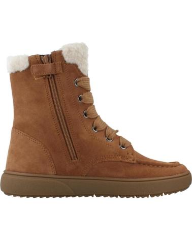 GEOX J THELEVEN J46HYC C6627 GIRLS' BOOTS WHISKEY BROWN WHISKY