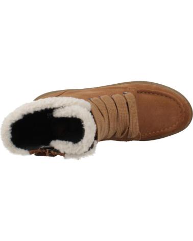 GEOX J THELEVEN J46HYC C6627 GIRLS' BOOTS WHISKEY BROWN WHISKY