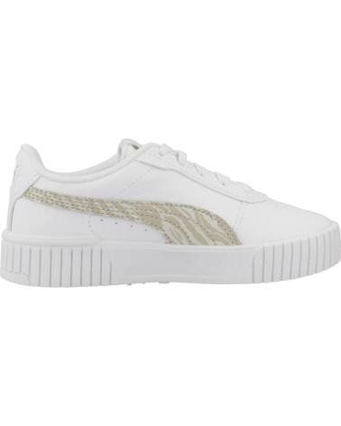 Deportivas De Niña PUMA ZAPATILLAS CARINA 2 0 ZEBRA PS PARA NINAS EN COLOR  BLANCO