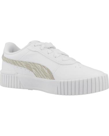 Deportivas De Niña PUMA ZAPATILLAS CARINA 2 0 ZEBRA PS PARA NINAS EN COLOR  BLANCO