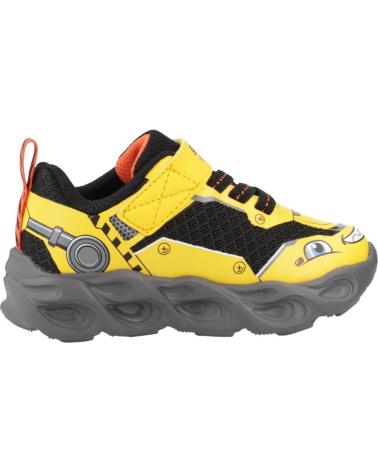 SKECHERS ZAPATILLAS THERMO-FLASH TRUCK YLBK AMARILLAS CON LUCES YLBK
