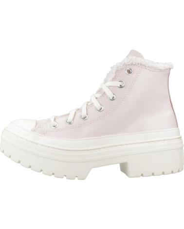 CONVERSE ZAPATILLAS MUJER MODELO CTAS LUGGED HEEL HI COLOR ROSA BLUSH