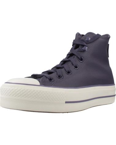 CONVERSE CHUCK TAYLOR ALL STAR LIFT HI SHADOW PURPLE PURPLE