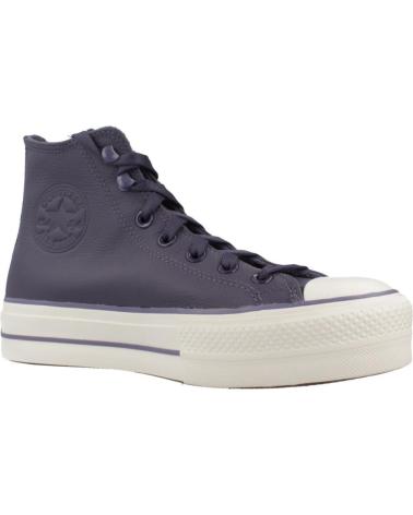 CONVERSE CHUCK TAYLOR ALL STAR LIFT HI SHADOW PURPLE PURPLE