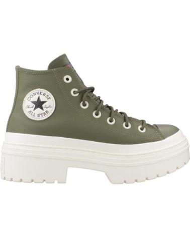 CONVERSE CHUCK TAYLOR ALL STAR LUGGED HEEL PLATFORM UTILITY VERDE TILITY