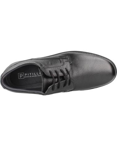 CHAUSSURE À LACETS DÉCONTRACTÉE PITILLOS MODÈLE 122P NOIR NEGRO
