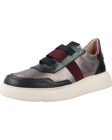 ZAPATILLAS HISPANITAS CHI243651 PLATA MULTICOR CON CIERRE DE VELCRO MDNGHT