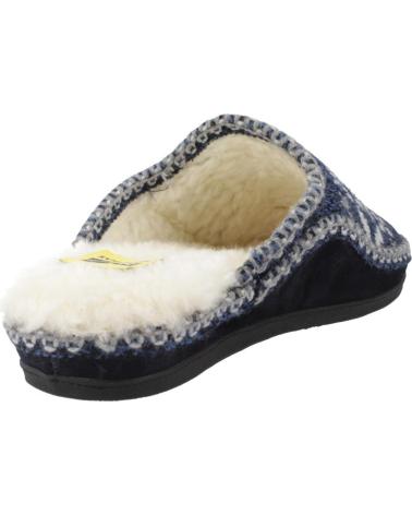 House Slipers De Hombre NORDIKAS ZAPATILLAS DE CASA CLASSIC CAB 2502 CIERVO  MARINO2
