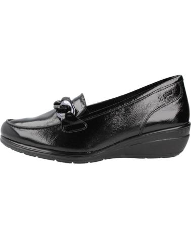 Zapatos De Mujer 24 HORAS MOCASINES CHAROL NEGROS  PALAK-S NEGRO