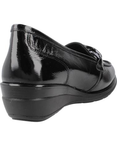 Zapatos De Mujer 24 HORAS MOCASINES CHAROL NEGROS  PALAK-S NEGRO