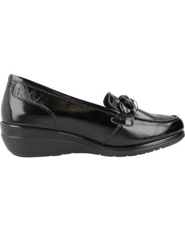 Zapatos De Mujer 24 HORAS MOCASINES CHAROL NEGROS  PALAK-S NEGRO