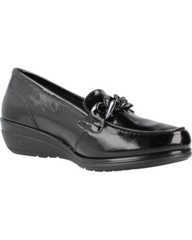 Zapatos De Mujer 24 HORAS MOCASINES CHAROL NEGROS  PALAK-S NEGRO