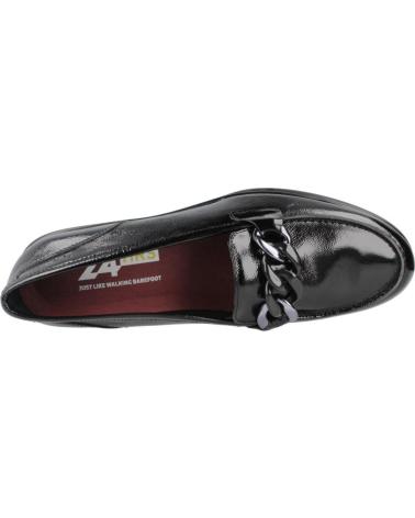 Zapatos De Mujer 24 HORAS MOCASINES CHAROL NEGROS  PALAK-S NEGRO
