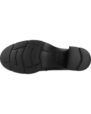 MOCASSINS PRETOS 24 HORAS COM SALTO CHUNKY 26282 NEGRO