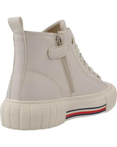 ZAPATILLAS TOMMY HILFIGER HIGH TOP LACE-UP SNEAKER EN BLANCO IVORY IVORY