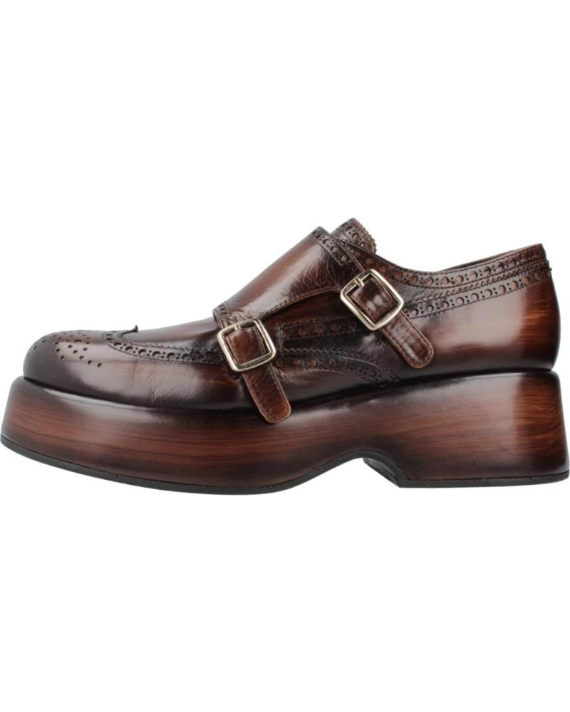 MOCASINES PONS QUINTANA FLIPER - MARRÓN TOFFE, DOBLE HEBILLA TOFFE