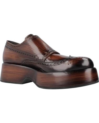 MOCASINES PONS QUINTANA FLIPER - MARRÓN TOFFE, DOBLE HEBILLA TOFFE