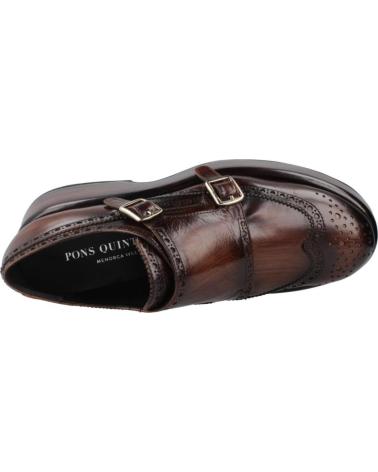 MOCASINES PONS QUINTANA FLIPER - MARRÓN TOFFE, DOBLE HEBILLA TOFFE