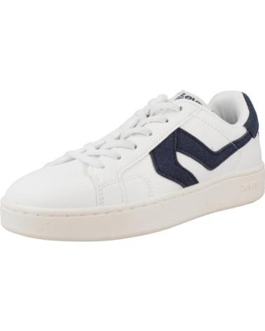 LEVIS SWIFT JR WHITE SNEAKERS 4679WHVNT 4679WHVNT