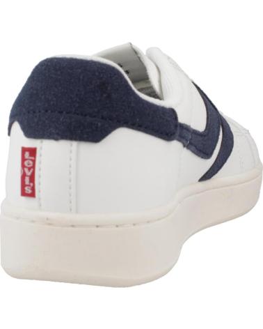 LEVIS SWIFT JR WHITE SNEAKERS 4679WHVNT 4679WHVNT