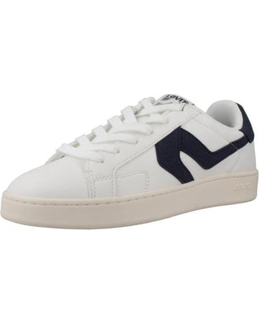LEVI'S SWIFT JR VSWI0002S SNEAKERS WHITE NAVY BLUE 4679W 4679WHVNT