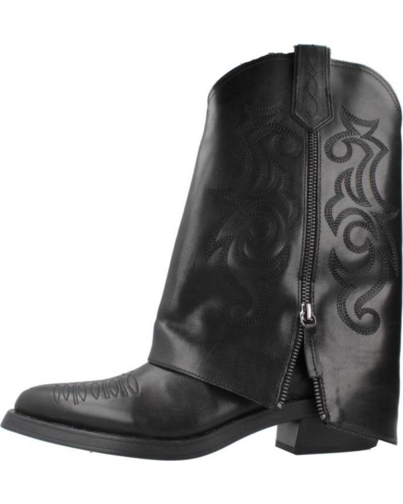 BOTTES ASH LESLIE NOIR BLACK BLACK
