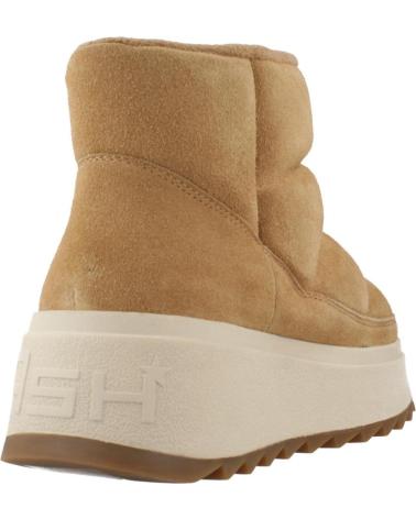 BOTINS ASH MALICAB ACOLCHOADOS EM COURO COR MARROM CAMELO CAMEL