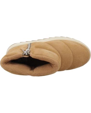 BOTINS ASH MALICAB ACOLCHOADOS EM COURO COR MARROM CAMELO CAMEL