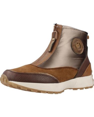Botines De Mujer CARMELA BOTIN CREMALLERA CENTRAL DE  CAMEL