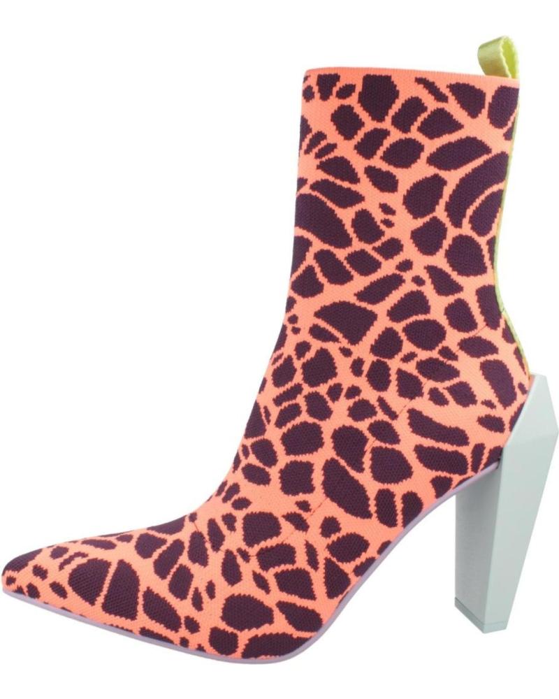 BOTINES UNITED NUDE GEM SOCK HI ANIMAL PRINT META META