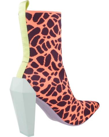 BOTINES UNITED NUDE GEM SOCK HI ANIMAL PRINT META META
