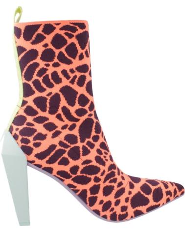 BOTINES UNITED NUDE GEM SOCK HI ANIMAL PRINT META META
