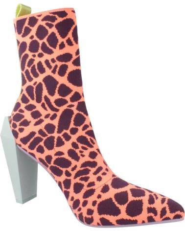 BOTINES UNITED NUDE GEM SOCK HI ANIMAL PRINT META META