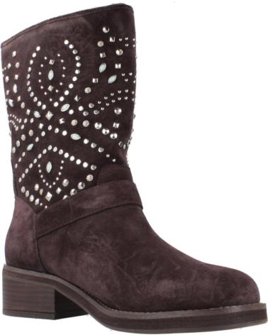 BOTAS ALMA EN PENA BIKER TACHUELAS DISEÑO I240806 MARRÓN COFFEE COFFEE