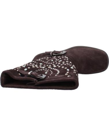 BOTAS ALMA EN PENA BIKER TACHUELAS DISEÑO I240806 MARRÓN COFFEE COFFEE