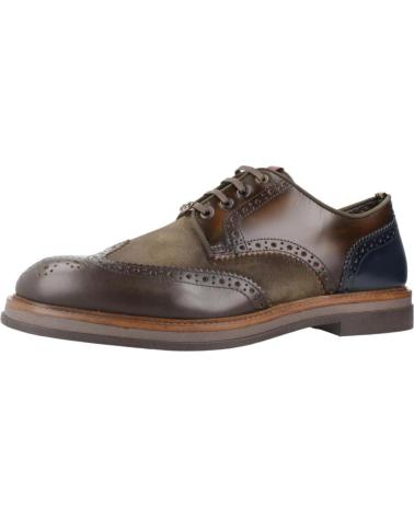 SCARPE AMBITIOUS 12391C 6564AM MARRONI BROGUE BICOLORE MSKCMB